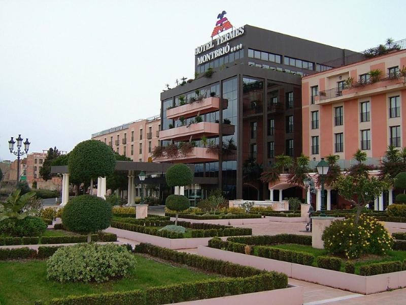 Termes Montbrio Hotel & Spa Montbrió del Camp Exterior foto