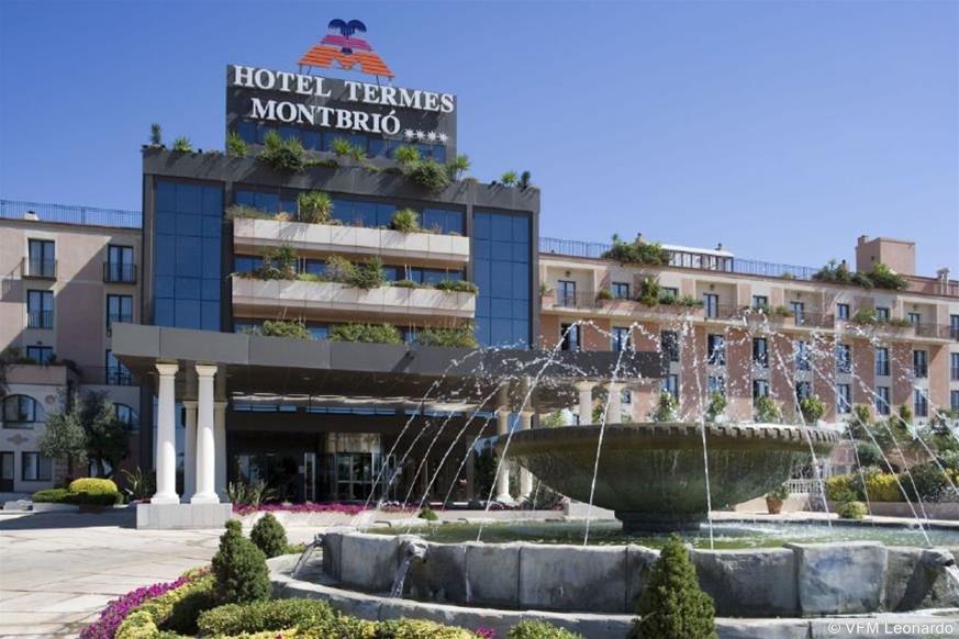 Termes Montbrio Hotel & Spa Montbrió del Camp Exterior foto